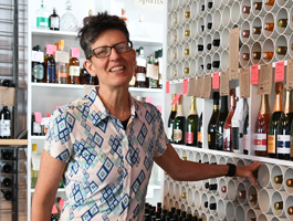 Wine purveyor Paula Paradise of Paradise Wine